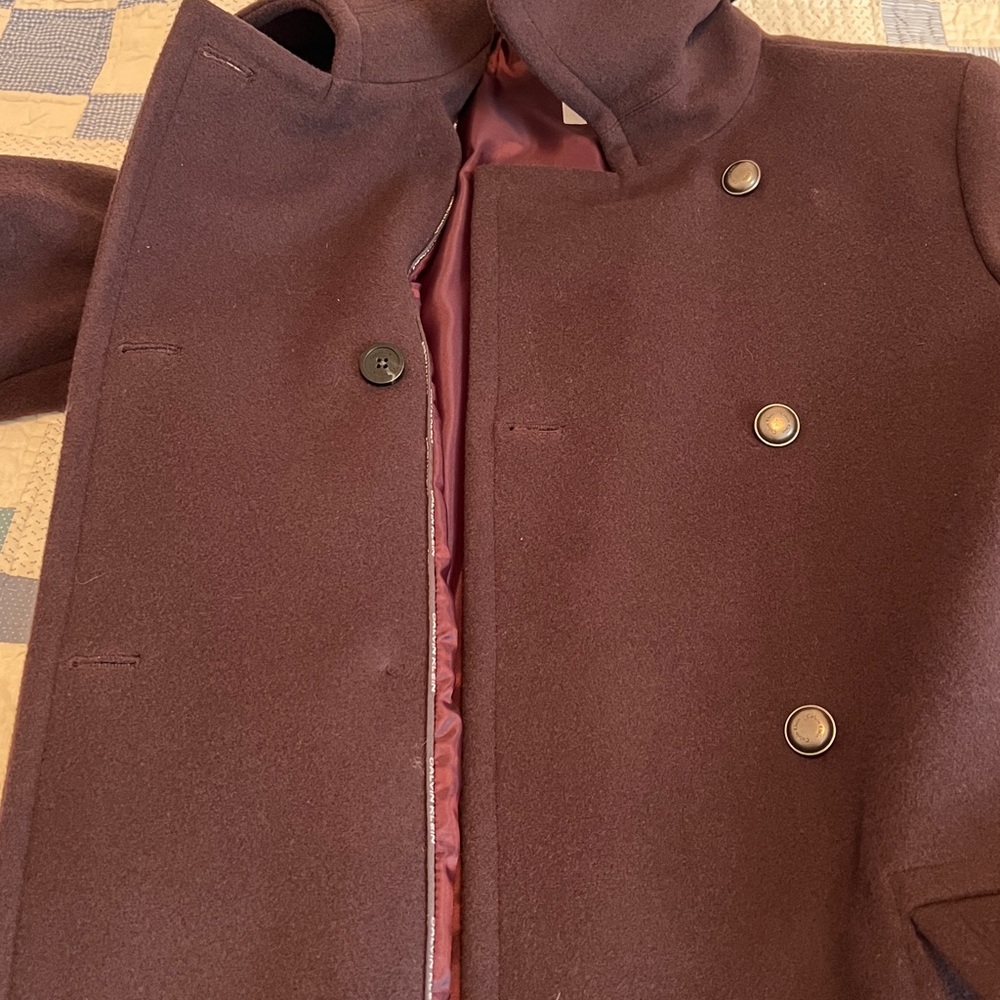 Calvin Klein Wool - Cashmere Blend Coat - Picture 7 of 16